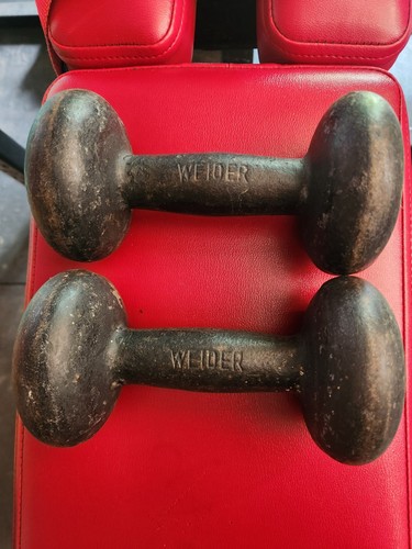 Coppia manubri vintage - coppia, weider