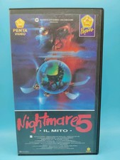 VHS NIGHTMARE 5 IL MITO Freddy Krueger MEDUSA PENTA PEPITE 1990