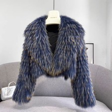 Cappotto corto donna vera