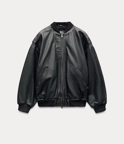 Zara giubbino bomber oversize - bomber,