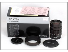 Voigtlander Nokton 25mm f/0.95 FIT MICRO 4/3 SONY NEX-5