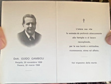 LUTTINO DOTT. GUIDO GAMBIOLI