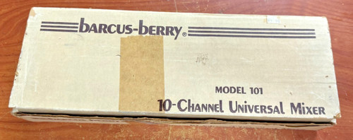Barcus berry model 101 - barcus-berry,