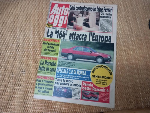 Auto oggi settimanale - oggi,
