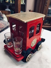 Vintage Red Trolley Caddy w