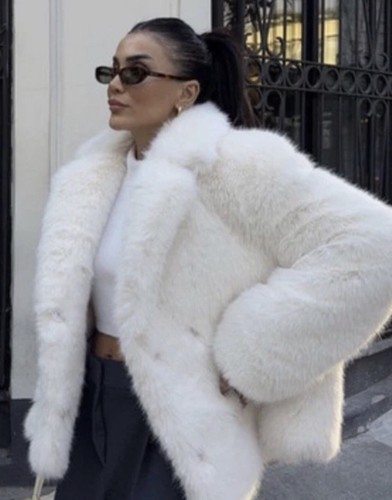 Cappotto giacca pelliccia