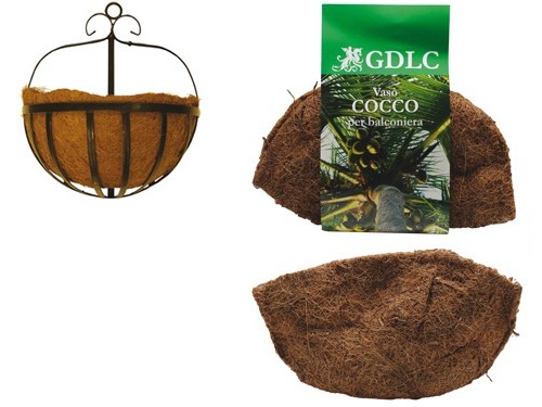 Vaso cocco ecosostenibile - vaso,