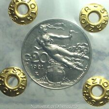 Vittorio Emanuele III - 20 Cent 1921 Libertà Librata  Periziata  FDC / UNC