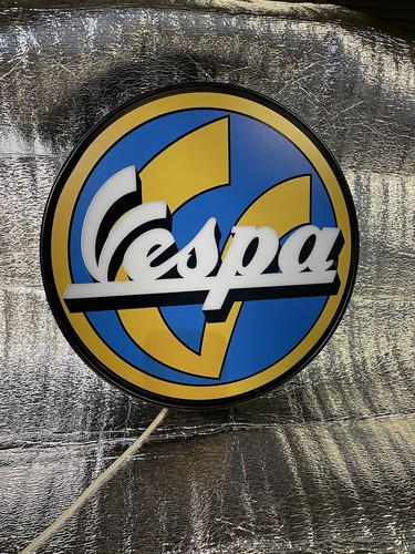 Insegna luminosa tonda vespa - luminosa,