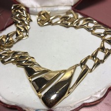 Splendida Collana Vintage Americana Anni ‘50 Grossa Maglia