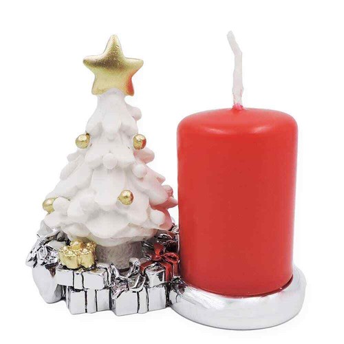 Portacandela con albero - albero, di