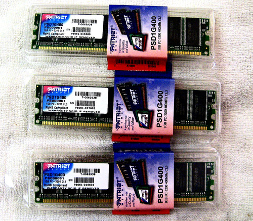 Patriot pc3200 cl3 ram - cl3,