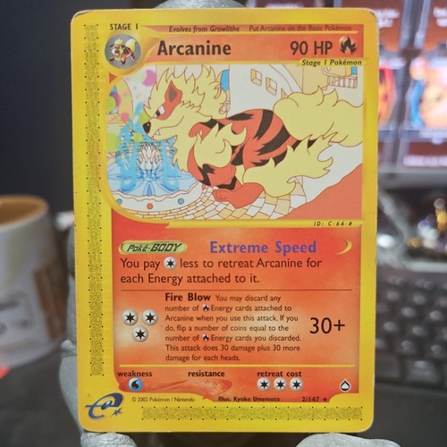 Arcanine 147 aquapolis - aquapolis, non