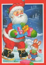 Santa claus animals christmas - claus,