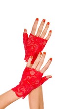 Rosso senza Dita Elasticizzato