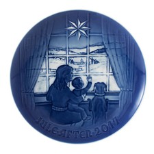 ROYAL COPENHAGEN BING&GRONDAHL PIATTO DI NATALE 2017  ORIGINALE PORCELLANA PRIMA