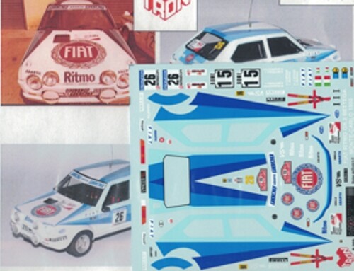 Decal fiat ritmo - decal,