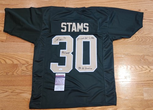 Maglia verde autografata