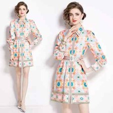 Vestito Abito Donna Corto Raso