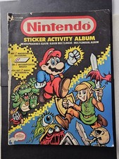 Album Vuoto Nintendo Anni 80/90 Con Codice Integro,raro !! 