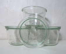 3 bocaux WECK avec couvercles