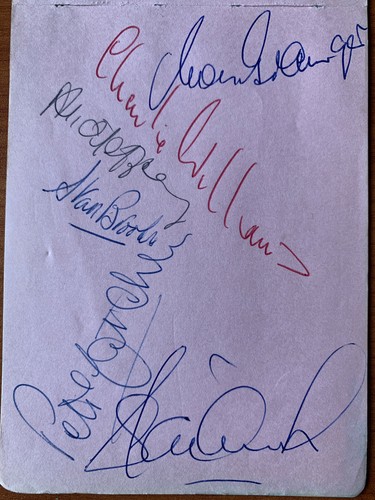 Doncaster rovers autografi - -,