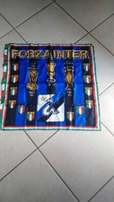 BELLISSIMA BANDIERA INTERNAZIONALE FORZA INTER 12 SCUDETTI  ANNI 80 