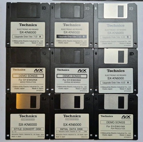 Technics kn6000 demo canzoni - technics,