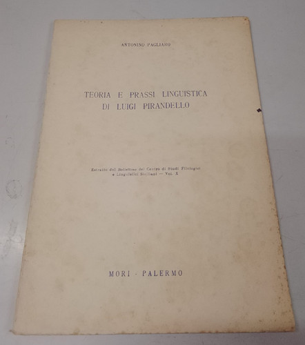 Pagliaro antonino teoria e - antonino,