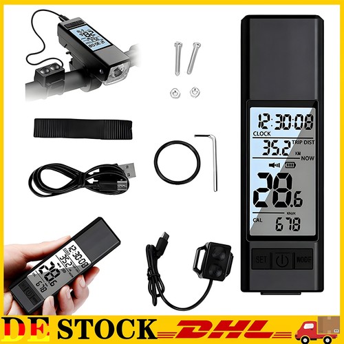 Ciclocomputer senza fili lcd - fili,
