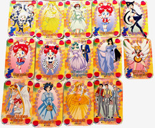 Sailor Moon Sailor Stars Wedding Frame Cards - 14 card da collezione vintage