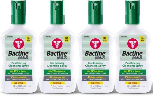 Bactine max spray detergente - max,
