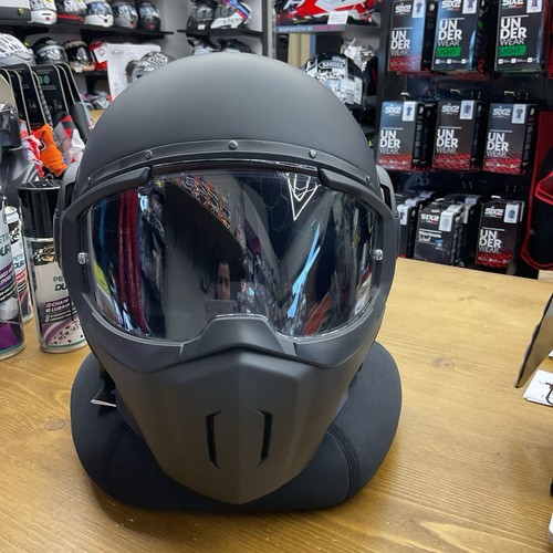 Casco jet caberg ghost - jet, nero
