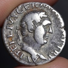 Imperatore Vitellio Denario