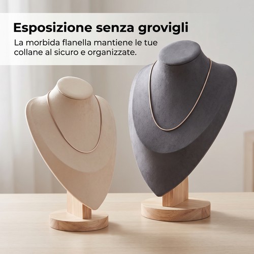 Espositore gioielli collane - espositore,