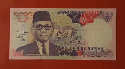 Banconota 10000 rupie 1992 - banconota,