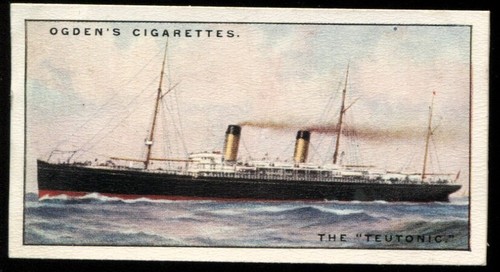 Tobacco card ogdens the - tobacco, blue