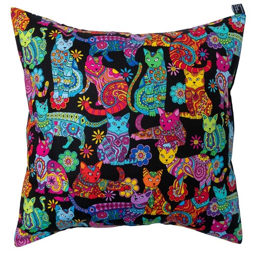 Gatto mandala copricuscino - mandala,