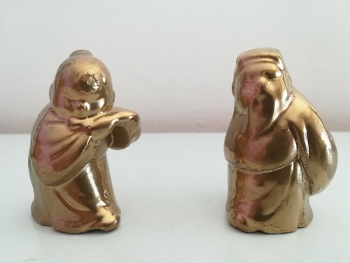 Statua cinese colore - , oro