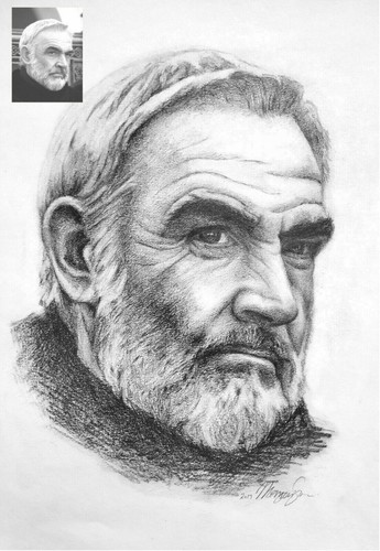 Ritratto matita su - ritratto,