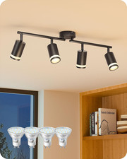 Plafoniera LED 4 Faretti