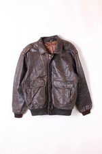 Vintage Leather Flight Jacket