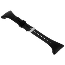 Cinturino Orologio Uomo Moda Cinturino Plastica Ricambio per Nero