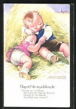 Cartolina d'artista Mauzan