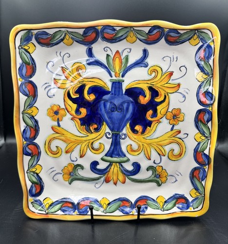 Vassoio ceramica stile
