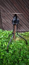 Sgabello industriale vintage