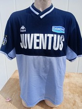 Maglia Calcio Shirt Juventus Danone 1998/99 Vintage Kappa Tg. L