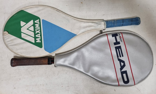 Racchette tennis vinatge - 2x,