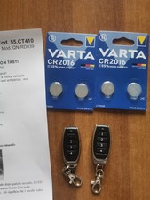 Nr. 2 Radiocomando Autoapprendimento 4ch Freq. 433mhz LIFE 55.CT410 Con Batterie