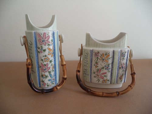 Portagrissini fiori vintage